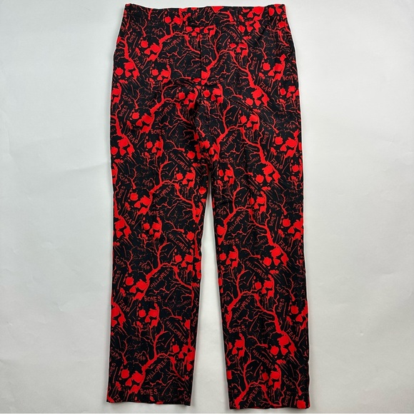 Men’s Halloween Balck Red Fear Bones Halloween Print Suit Size XL - Picture 2 of 15